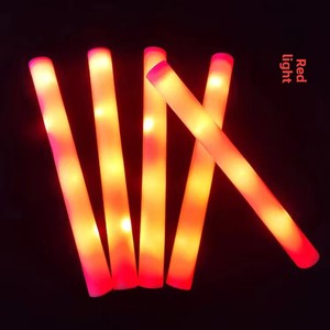 <strong>Custom</strong> Logo 48cm Glitter <strong>Stick</strong> Hot Selling LED <strong>Glow</strong> Foam <strong>Stick</strong> for Concert Party Wedding &amp; Christmas Cheer - Product Image 6