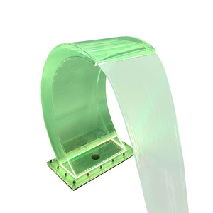 Casa jardín decoración transparente <span class=keywords><strong>cascada</strong></span> pared al aire libre fuente <span class=keywords><strong>cascada</strong></span> - Product Image 6