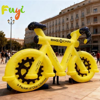 Vélo gonflable géant sur mesure, fabriqué pour la vente en gros