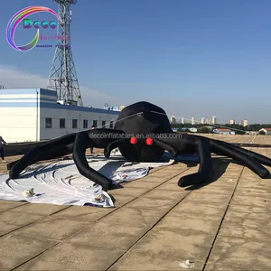 Tùy Chỉnh Khổng Lồ 10M Wode Halloween Yard Trang Trí Inflatable Spider