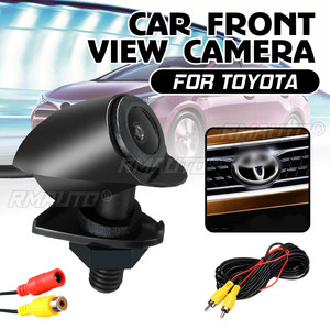 Cámara Frontal para Auto CCD, Impermeable, Gran Angular, con Logotipo Integrado, para Toyota Prado, Highlander, Land Cruiser, Camry, Verso EZ, RAV4, Cruis - Product Image 1
