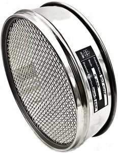 Tamiz de prueba de filtros de agujero redondo tejido de tela de alambre de acero inoxidable de tejido liso para diversas aplicaciones - Product Image 1