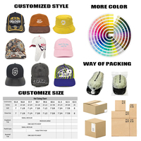 Gorra de Béisbol Bordada con Logotipo Personalizado de Alta Calidad para Conductor de Camión, Transpirable