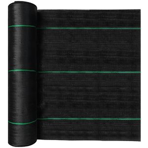 Film de paillage agricole perforé en PE noir avec service de découpe 70-250 g/m² pour le contrôle des mauvaises herbes dans les jardins et les légumes - Product Image 2