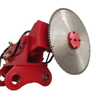 Troncatrice Idraulica per Legno Resistente, Attrezzatura per Escavatore per Rimozione Alberi su Strade Pericolose - Product Image 1