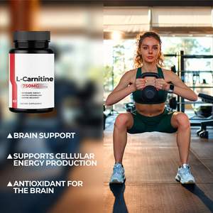 Lebensmittelqualität L-Carnitin 3000 Gewichtsverlust-Kapseln Nahrungsergänzungsmittel OEM Private Label Energie-Unterstützung L-Carnitin 1000mg Kapseln - Product Image 5