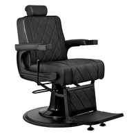 Fauteuil de Barbier Hydraulique Moderne avec Fonctionnalités Pliables et Réglables en Hauteur pour Utilisation en Salon Commercial