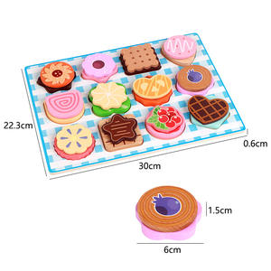 Jeu Montessori pour enfants, jouet <span class=keywords><strong>de</strong></span> magasin <span class=keywords><strong>de</strong></span> crème glacée, <span class=keywords><strong>assiette</strong></span> à <span class=keywords><strong>dessert</strong></span> polyvalente, jeu <span class=keywords><strong>de</strong></span> rôle, éducation précoce, apprentissage <span class=keywords><strong>de</strong></span> la cuisine - Product Image 1
