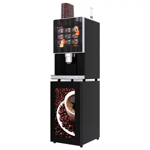 LE-VENDING 17 inch màn hình cảm ứng thông minh thương mại tươi mặt đất cà phê tự động máy bán hàng tự động cho doanh nghiệp