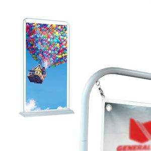 Promotion Door Banner Roll up Display Stand Outdoor Banner Shape <b>Frame</b> for Corporate - Product Image 3