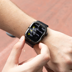 Smartwatch <span class=keywords><strong>W3</strong></span> con Display OLED da 1,95 Pollici Leggibile alla Luce Solare, Torcia, Cardiofrequenzimetro, Impermeabile 5ATM IP68, Chiamate BT, Monitoraggio del Sonno, Magnetico, per Uomo - Product Image 6