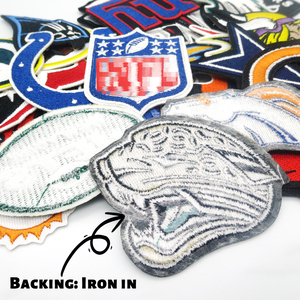 Patch Ricamate con Logo di Squadre di Football Americano con Retro Termoadesivo - Product Image 5