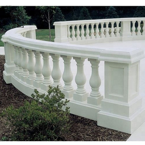 Colonnina Decorativa Moderna <span class=keywords><strong>in</strong></span> <span class=keywords><strong>Pietra</strong></span> per Esterni, Balaustra <span class=keywords><strong>in</strong></span> Marmo Bianco per Balcone e Villa - Product Image 6