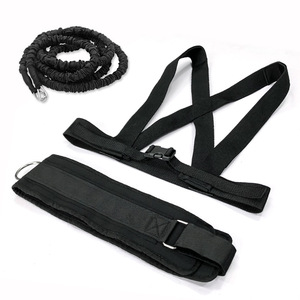 Bandas de Resistencia de Látex de Doble Resistencia <span class=keywords><strong>para</strong></span> Entrenamiento, Carrera de Campo, Fuerza Explosiva, Aptitud Física, Muestra Gratuita, Negro AW - Product Image 5