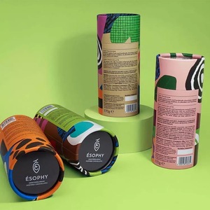 Cilindro para Alimentos, Resistente a la Humedad, Ecológico, Biodegradable, 100% Libre de Plástico, para Dulces de Chocolate, con Relieve y Recubrimiento UV, para <span class=keywords><strong>Sushi</strong></span> - Product Image 3
