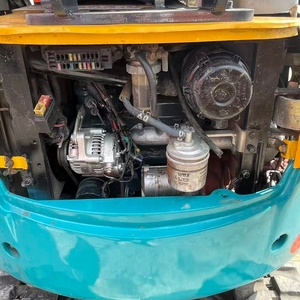 Japanese original low working hour high-quality second-hand Kubota U17 tailless 1.7 ton <b>miniature</b> tracked excavator for sale - Product Image 6