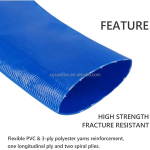 <span class=keywords><strong>Tuyau</strong></span> plat en PVC haute pression léger et robuste pour l'irrigation agricole, sur mesure en usine, vente en gros, grande taille, 100 m - Product Image 4