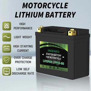 אופנוע אנרג 'י סוללת ליתיום-יון 12v 8H lifepo4 סוללה cca 450a 102.4wh אופנוע המתנע - Product Image 4