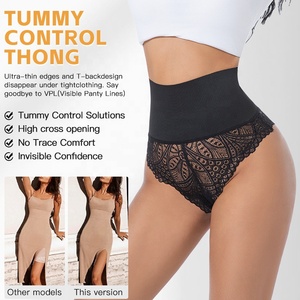 Mujeres Sexy moda Color sólido sin costuras suave transparente venta al por mayor bragas de encaje Lencería íntima femenina señoras tangas - Product Image 4