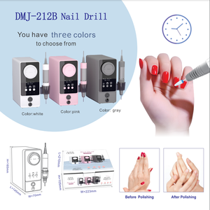 <span class=keywords><strong>Love</strong></span> <span class=keywords><strong>Crazy</strong></span>-Taladro eléctrico de uñas, kit de manicura y pedicura, nuevo diseño, 0-35000rpm - Product Image 2