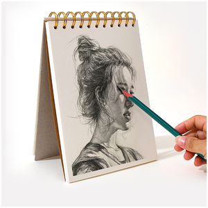 Venta al por mayor de nuevas características A3 8K 4K A4 A5 <span class=keywords><strong>A6</strong></span> <span class=keywords><strong>A8</strong></span> Cuaderno de bocetos de arte grueso Cuaderno de bocetos profesional - Product Image 2