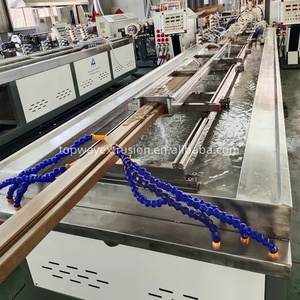 Gỗ nhựa composite decking hồ sơ dây chuyền sản xuất <span class=keywords><strong>WPC</strong></span> sàn tường bảng điều chỉnh máy làm - Product Image 2