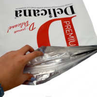 Sachet Doypack Personnalisé en Aluminium Imprimé par Gravure, Qualité Alimentaire, Haute Résistance à l'Humidité, Refermable avec Fermeture Auto-adhésive et Zip, Grand Format pour