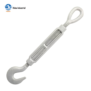 US-Typ Geschmiedeter Spannschrauben-Haken & -Öse HG-225 Hochfester Kohlenstoffstahl ASTM AISI 1045 HDG FF-T-791b ASTM F-1145 ASME B30.26 - Product Image 2