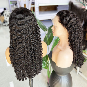 Cheveux bouclés birmans bruts vietnamiens suisses non traités HD Lace Virgin Vendeur de perruques de cheveux humains cambodgiens - Product Image 1