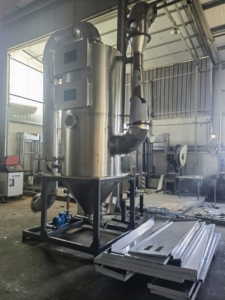 SUS304 ướt Scrubber Venturi thiết kế loại bỏ bụi/khí xử lý máy móc Điều kiện Mới bơm động cơ lõi nhà máy sản xuất - Product Image 4