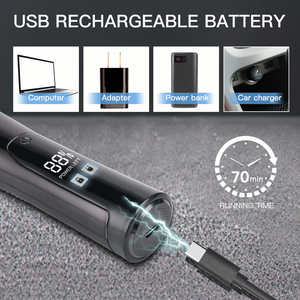 Pritech Mannen Elektrische Lies Haar Trimmer Body Grooming Clipper Oplaadbare Body Haar Scheerapparaat Scheerapparaat Schaamhaar Trimmer - Product Image 6