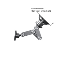 Nouveau support de téléphone populaire à ventouse, pliable, rétractable, anti-tremblement, rotation à 360°, support de bureau en PC, support de voiture portable