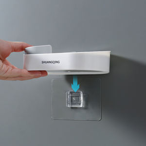 Jabonera de Plástico de Pared de Buena Calidad de Fábrica SHUANGQING, Sin <span class=keywords><strong>Clavos</strong></span>, Ahorra Espacio, Modelo 5279, Hecho en Zhejiang, China - Product Image 5