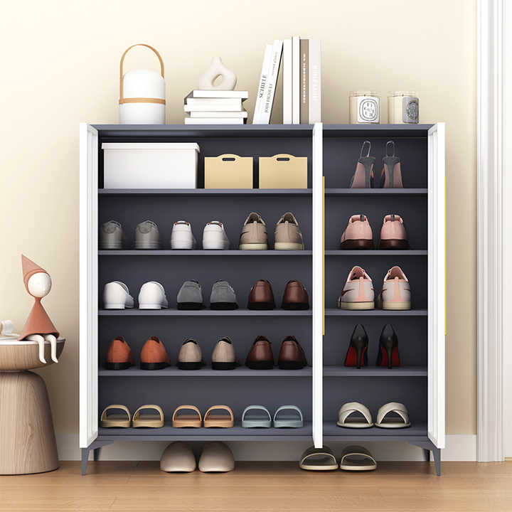 Freestanding Metal Shoe Rack With 3 4 5 6 Tiers Customized Home
