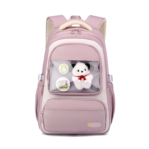 New Arrival Large Capacity Girls School Bags Lightweight Fashion Backpack Cute Colorful Children Schoolbags for Primary Students