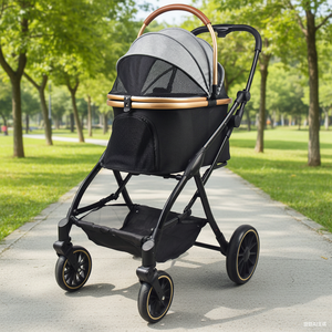 Carrito de animales con icono similar para encontrar perros, cochecitos ligeros para perros, cochecitos de capa, carritos de viaje para mascotas pequeñas - Product Image 2