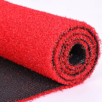 Gazon synthétique en rouleaux de 50 mm, résistant aux UV, facile à installer, pour aménagement sportif et paysager, sur mesure