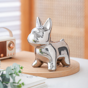 Adornos nórdicos de porcelana para perros, joyería creativa para animales, modelo de pozo, artesanías decorativas, hucha para perros y toros - Product Image 2