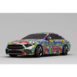 Vinilo Adhesivo para Automóviles NIKOFree, Diseño Personalizado, Precio de Fábrica al por Mayor, Vinilo Brillante de PVC para Decoración de Carrocería, Letras de Graffiti, Camuflaje Deportivo - Product Image 2