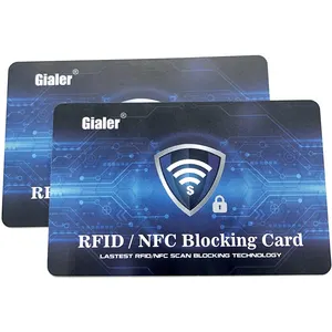 Gialer RFID NFC blocking cards Debit Credit card protector sleeve case holder cover