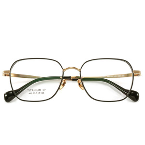 Montures de lunettes rectangulaires en titane Guoda Optics Designer 953, légères, monture complète, unisexe, style rétro pour adultes - Product Image 1