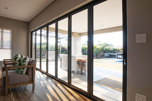 Porte de balcon <span class=keywords><strong>en</strong></span> <span class=keywords><strong>aluminium</strong></span>, design français, verre trempé, étanche, pour vente <span class=keywords><strong>en</strong></span> gros à <span class=keywords><strong>prix</strong></span> avantageux, porte intérieure <span class=keywords><strong>en</strong></span> verre personnalisée - Product Image 4