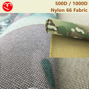 500 डी मिश्रित 1000d डबल लेयर कॉर्डूरा बैलिस्टिक कपड़े नायलॉन 66 कपड़े हमें सीप रेगिस्तान कैपो जलरोधी कॉर्डुरा कपड़े - Product Image 6