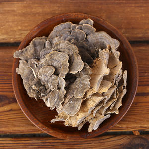 สมุนไพรเพื่อสุขภาพเห็ดหางไก่งวงแห้ง coriolus versicolor - Product Image 6