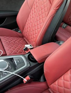 Funda de Asiento de Coche de Cuero de Cobertura Completa, Duradera y Cómoda, Compatible con <span class=keywords><strong>AUDI</strong></span> - Product Image 6