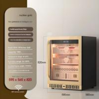 Humidor à cigares encastrable de 140 L avec contrôle de la température et de l'humidité par Wi-Fi