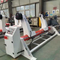 Support de rouleau de papier hydraulique lourd de haute qualité, support de rouleau pour machine à carton ondulé