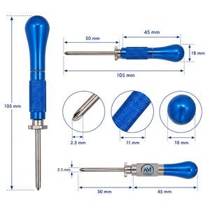 Destornillador ortodóntico mini de acero inoxidable, herramienta dental de alta calidad, 1 año de garantía, quirúrgico - Product Image 5