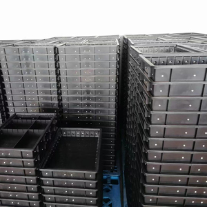 Customized Plastic Packing Tray <strong>ESD</strong> Blister Custom Design 10 Slots Clear Plastic <strong>Container</strong> Box Electronic Components Storage Box - Product Image 1