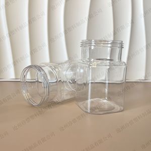 200ml square plastic <b>bottle</b> <b>for</b> gummy candies, nuts, snacks, and goji berries; 300ml square plastic <b>bottle</b> <b>for</b> gummy candies. - Product Image 2